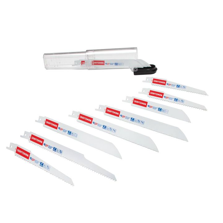 CRAFTSMAN Bi-Metal Reciprocating Saw Blade Set 11 Pieces