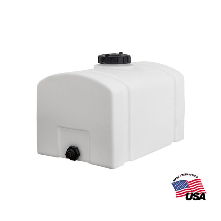 Buyers Products Company 26 Gallon Domed Storage Tank - 26 Inch x 18 Inch x 19 Inch