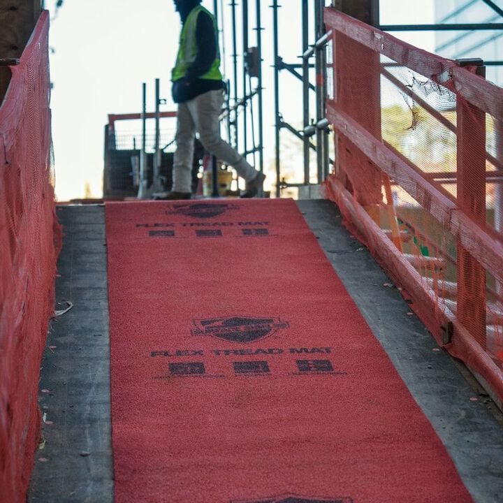 Surface Shield Flex Tread Mat, Red, large image number 5