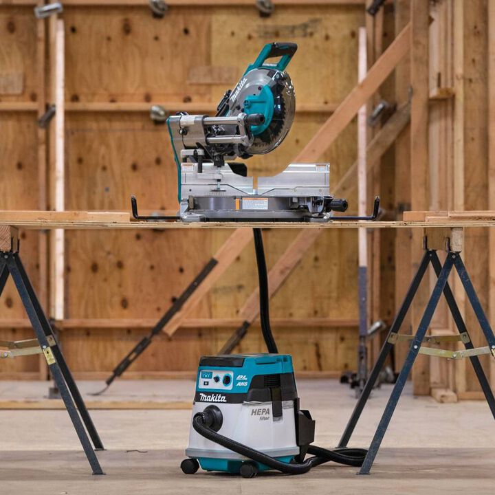 Makita 40V max XGT Dual Bevel Sliding Compound Miter Saw Kit 10in, large image number 9