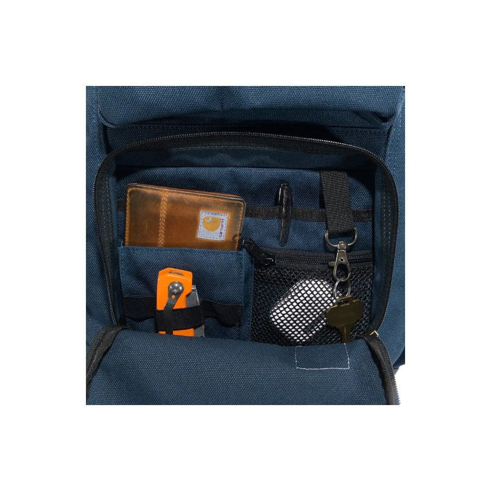 Carhartt 28L Dual-Compartment Backpack, One Size, Navy, large image number 4