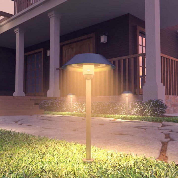 Feit Electric 12 Inch 0.4W 40 Lumens Landscape Solar Pathway Light Nickel 2 Pieces, large image number 11