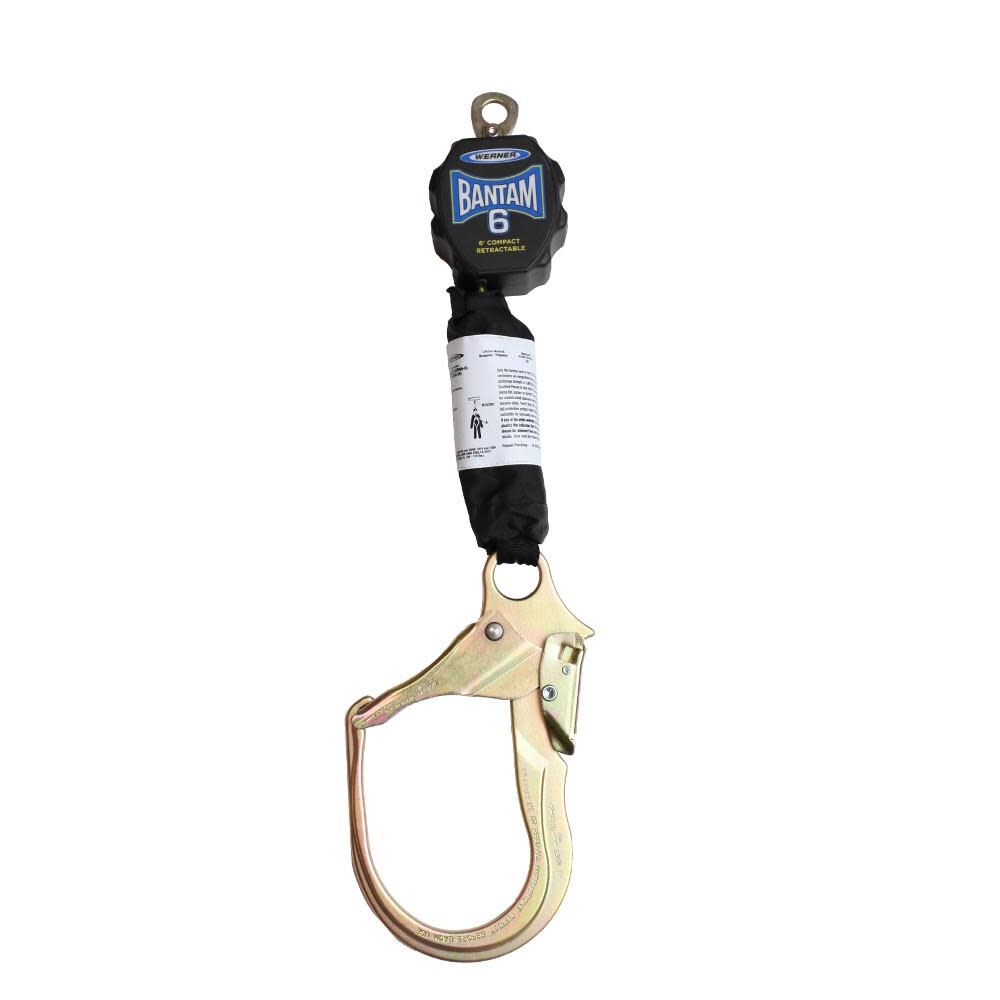 Werner 6 Ft. Bantam Web Self-Retracting Lifeline w/Steel Rebar, large image number 1