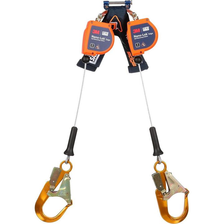 DBI Sala 8 Ft. Twin-Leg Self-Retracting Lifeline with Galvanized Hook, large image number 1