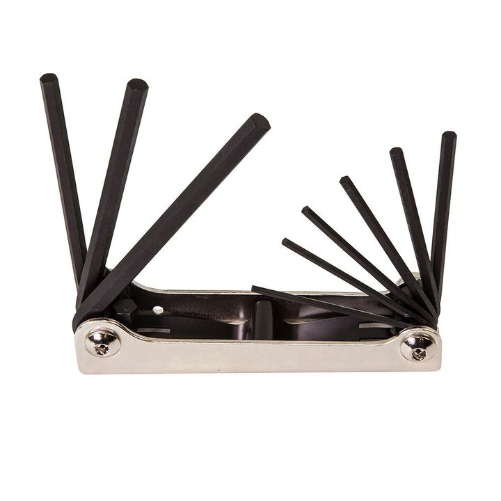 Klein Tools Nine-Key Inch Folding Hex Key Set