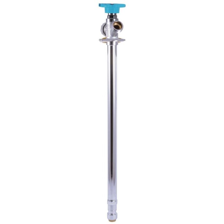 Sharkbite 1/2 MPT T x 3/4in T PTC Anti Siphon Brass Sillcock