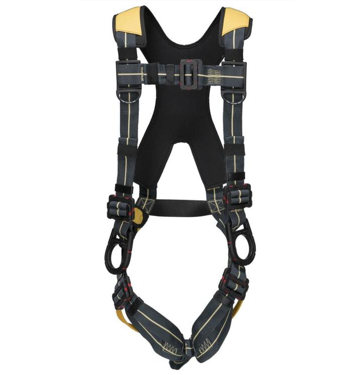 Werner Blue Armor Arc Flash Harness Positioning Dielectric Pass Thru Legs