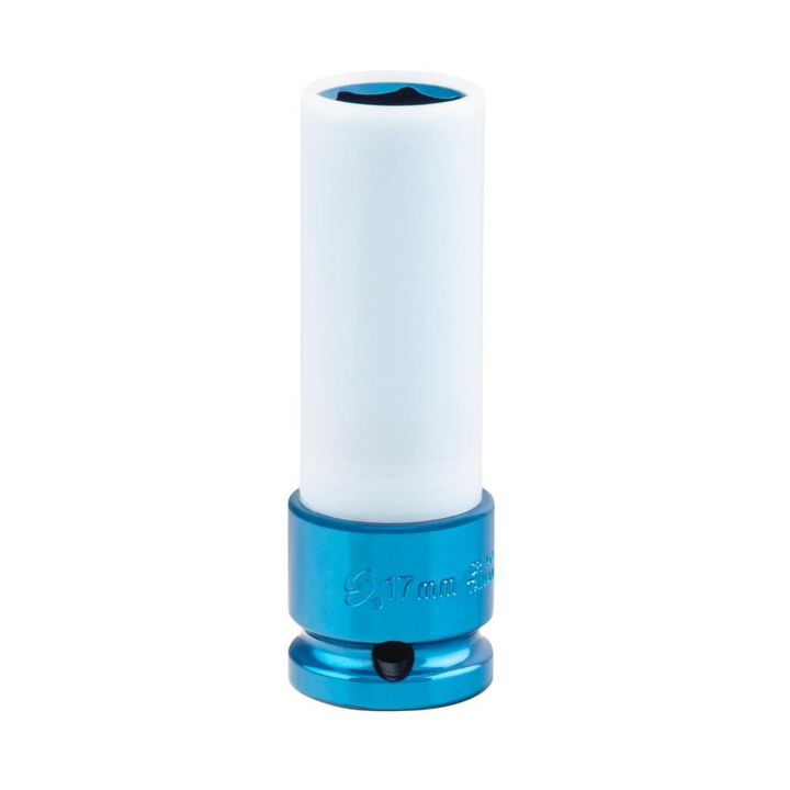 Sunex 1/2 Inch Drive 17mm Extra Thin Wall Wheel Protector Impact Socket