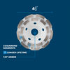 Bosch 4-1/2 Inch Segmented Cup Wheel, small image number 6