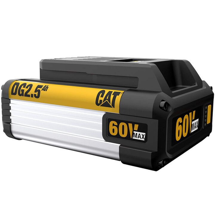 CAT 60V 2.5Ah Lithium Ion Power Tool Battery Pack with Fuel Indicator