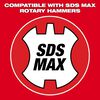 Milwaukee 3-1/8 in. x 11-3/8 in. SDS-Max Core Bit, small image number 3