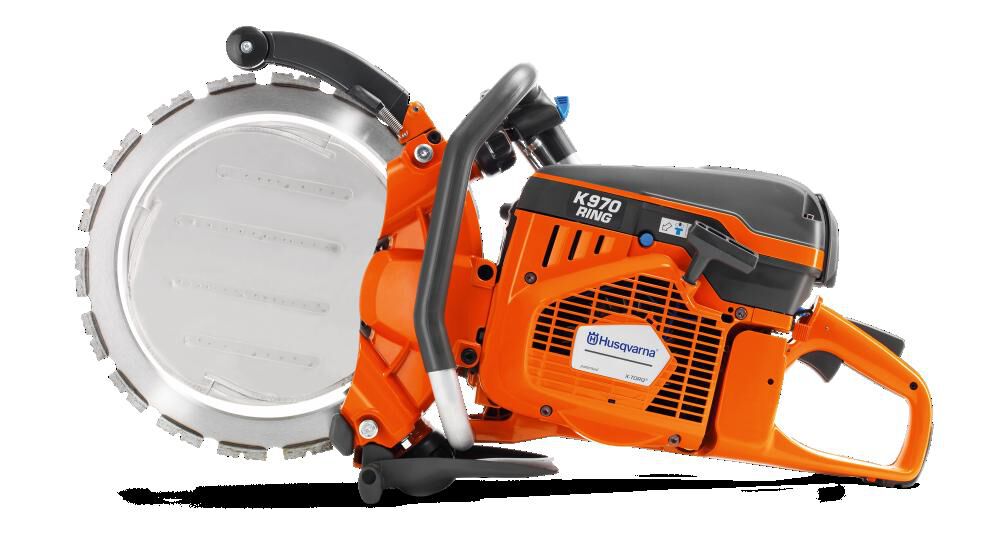 Husqvarna Construction K 970 6.5 HP 10.6 Inch Gas Ring Saw Body Only, large image number 1