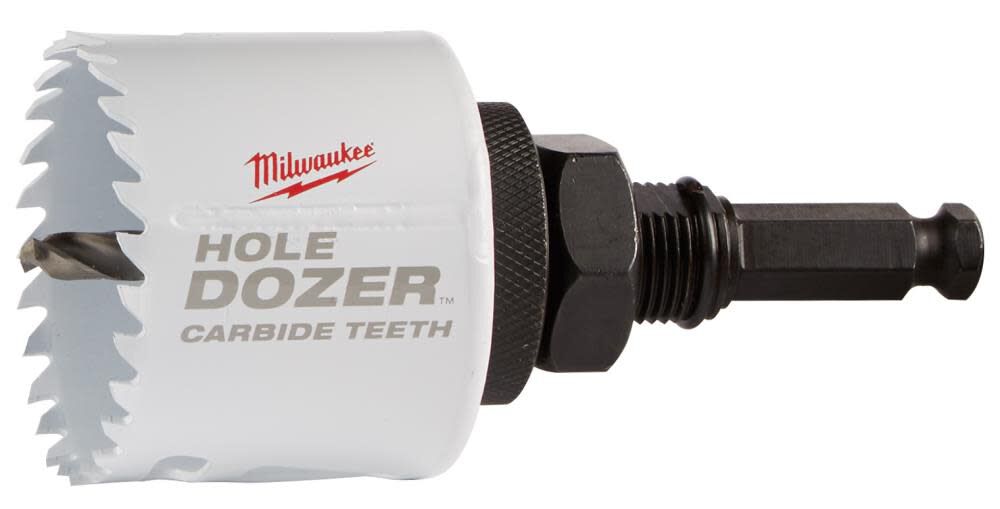 Milwaukee 2-3/8inch HOLE DOZER with Carbide Teeth Hole Saw, large image number 11