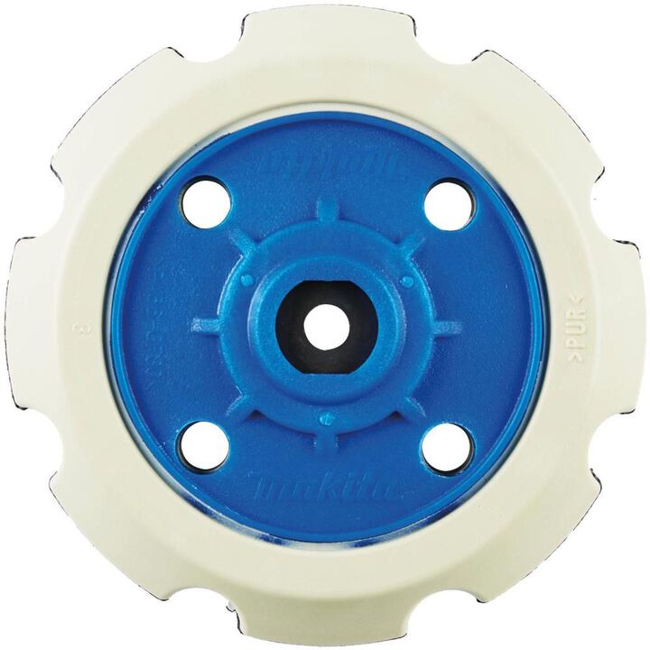 Makita 5 Inch Plastic Backing Plate, Hook & Loop