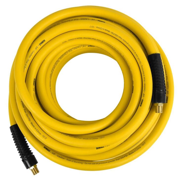 DEWALT 3/8 in. x 50 ft. Premium Rubber Air Hose, large image number 3