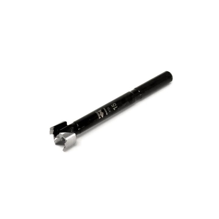 Fisch Black Shark Forstner Bit 15mm Diameter x 8mm x 90mm Over All Length, large image number 0