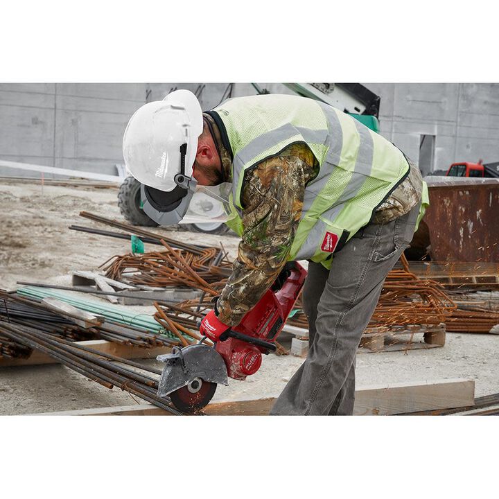 Milwaukee Hard Hat Front Brim 4pt Ratcheting Suspension Type 1 Class E, large image number 4