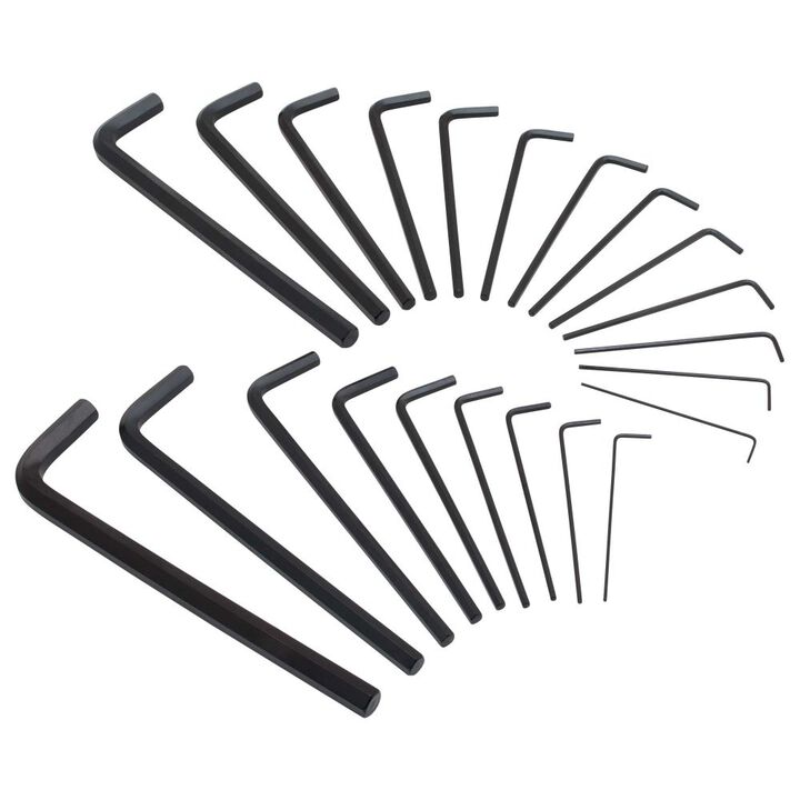 Stanley Hex Keys, Metric and SAE, Propeller Turner Set of 22, large image number 3