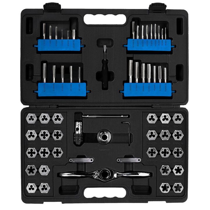 Champion Cutting Tool Tap and Die Set UNC, UNF, Metric