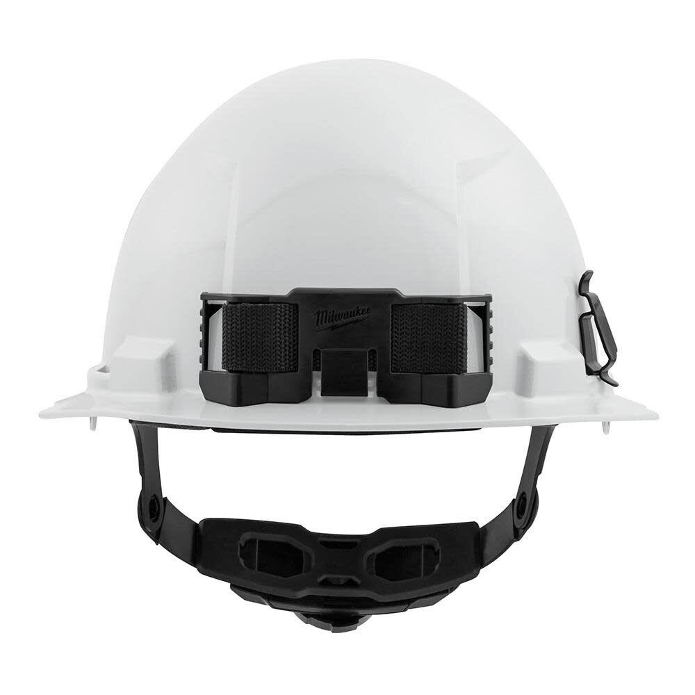 Milwaukee White Front Brim Hard Hat with 6pt Ratcheting Suspension Type 1 Class E, large image number 11