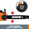 Worx 16 in. 15 amp Chainsaw Tool-free Tensioning and Chain Brake, small image number 4