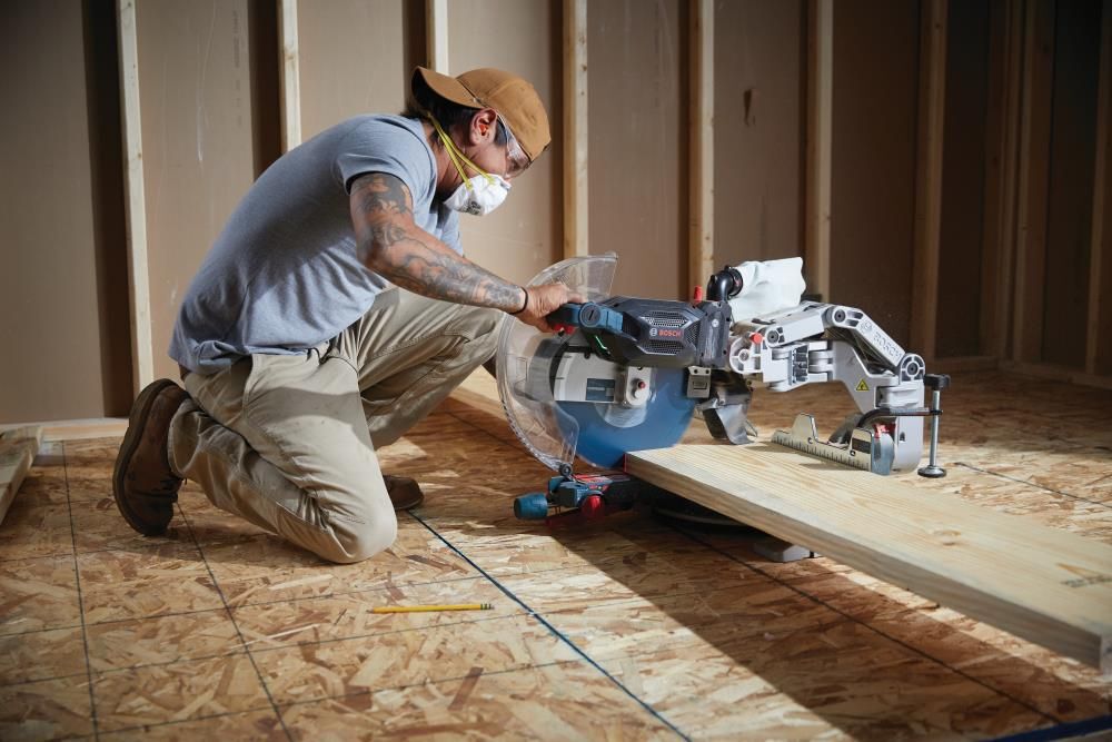Bosch 18V PROFACTOR Surgeon 12in Glide Miter Saw (Bare Tool), large image number 17
