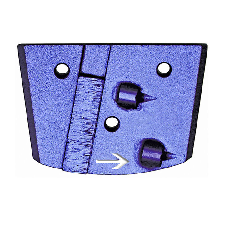 Edco PCD with Backing - Left Hand (Single and Dual-Disc Grinders)
