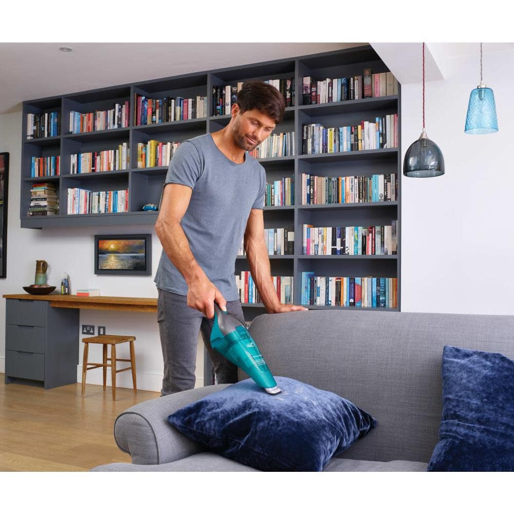 Black and Decker DUSTBUSTER QuickClean Wet/Dry Handheld Vacuum Turquoise, large image number 14