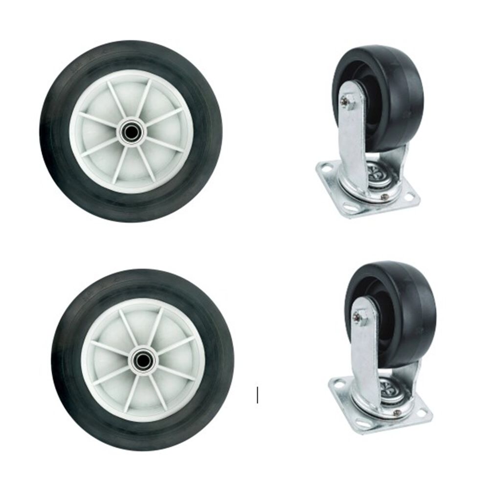Magnum Tool Group Dump Cart Caster Kit 10 Inch & 4 Inch Wheels for DUL12T, large image number 1