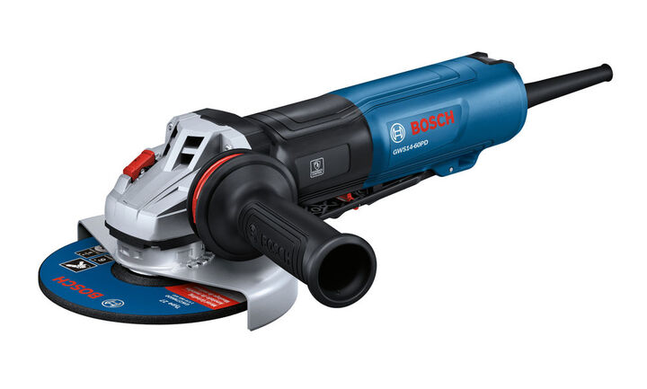 Bosch 6 Inch Angle Grinder with No Lock-On Paddle Switch