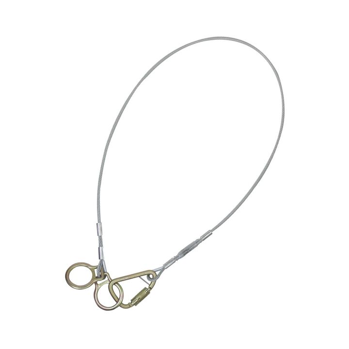 Falltech 6' Carabiner Sling Anchor with Galvanized Steel Cable