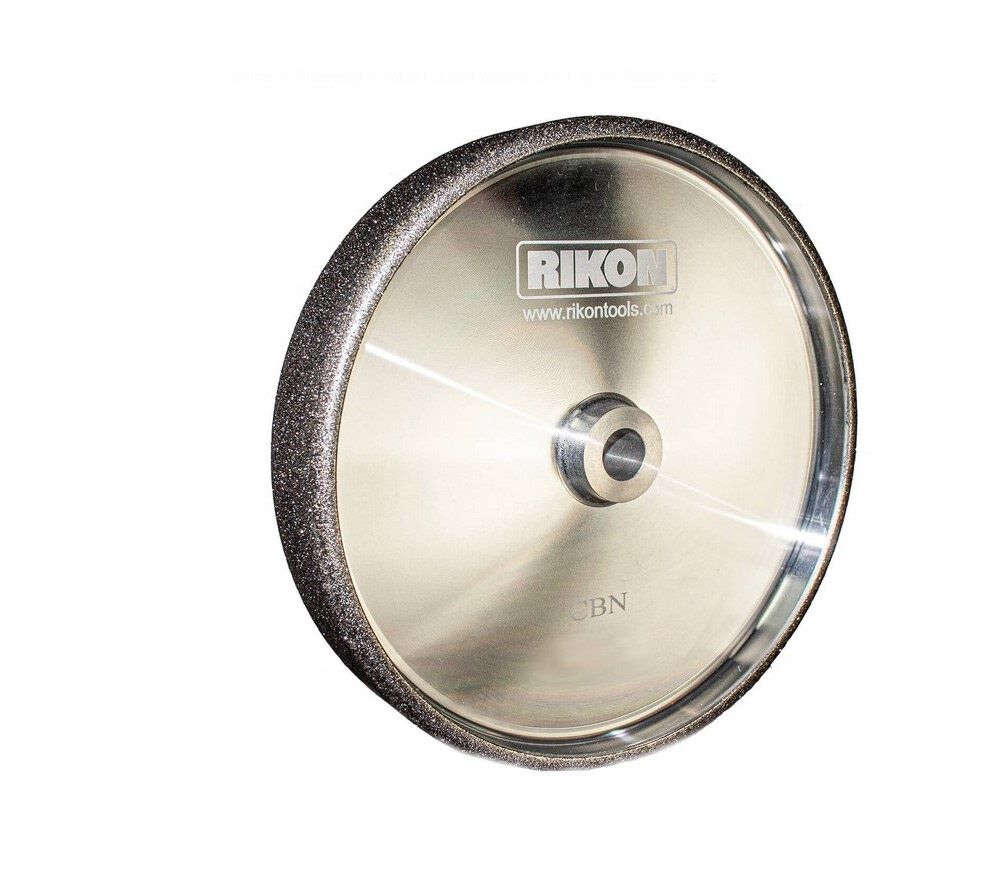 RIKON PRO Grinding Wheel 8 Inch x 1 1/2 Inch CBN 600 Grit 5/8 Inch Arbor, large image number 1