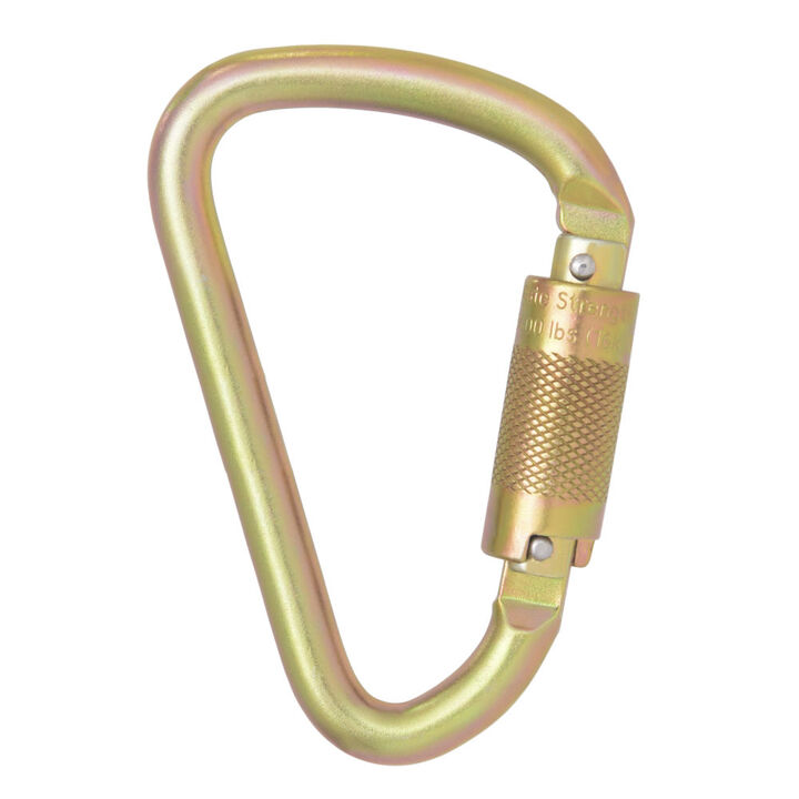 DEWALT 1 in Gate Opening 1/4 Turn Steel Standard Self-Locking Carabiner