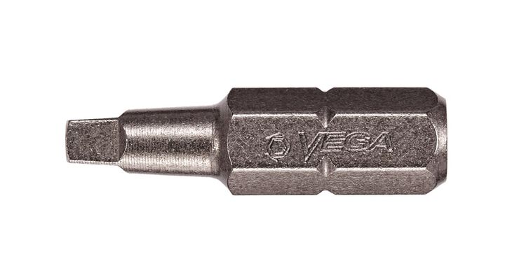Vega 1in Square #1 Insert Bit 25pc