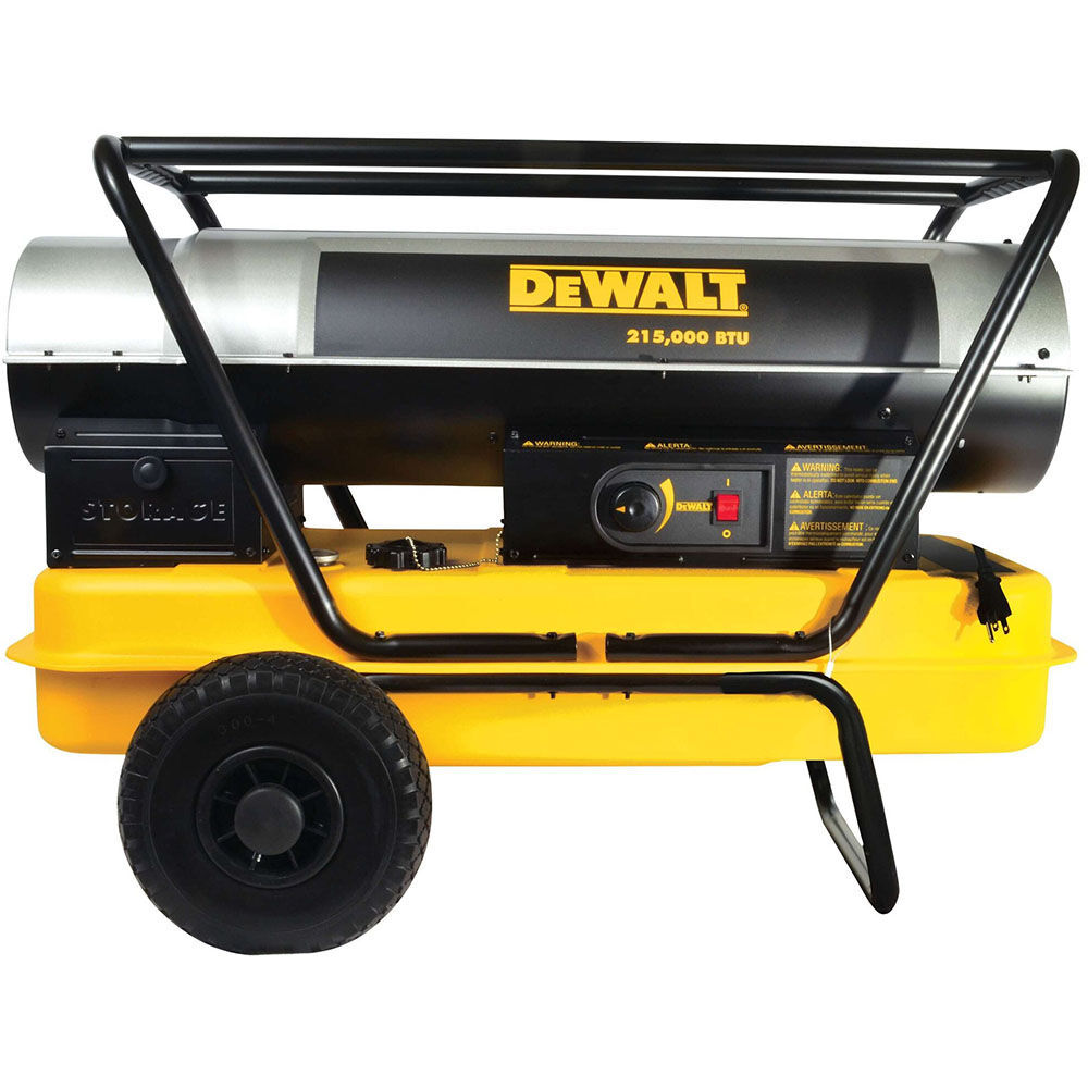 DEWALT Forced Air 215000 BTU Kerosene Heater, large image number 1