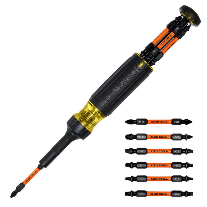 Klein Tools 13-in-1 Ratcheting Impact Driver