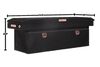 Weather Guard Saddle Truck Tool Box Aluminum Full Deep Gloss Black, small image number 5