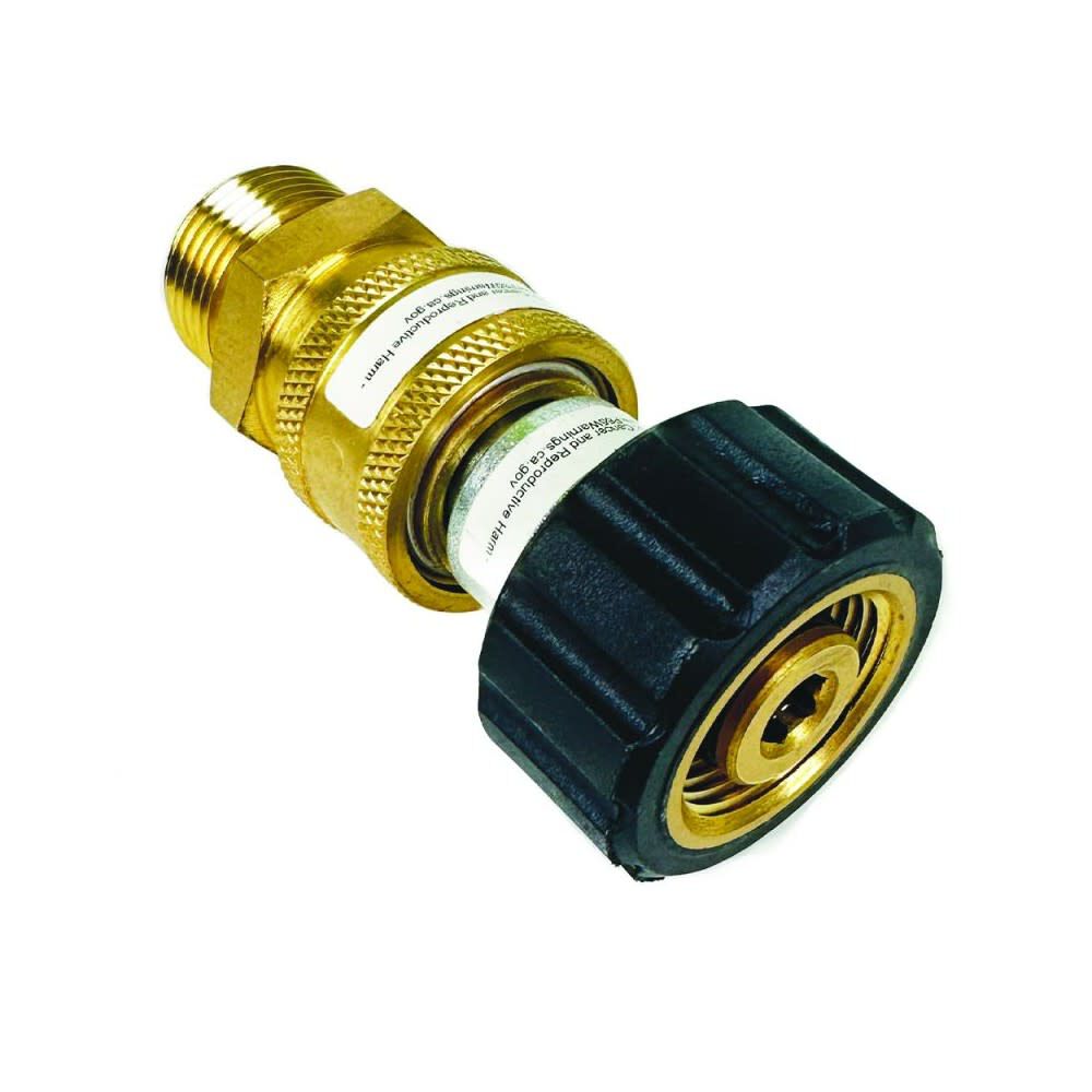BluBird BluShield Brass 4000 PSI High Pressure Hose Quick Connect Kit, large image number 1