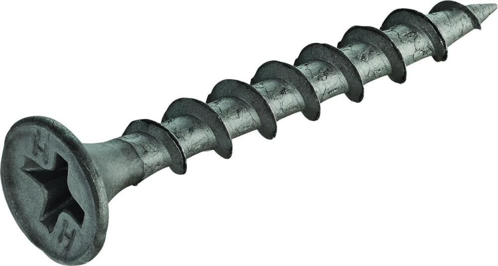 Hilti #6 x 1-5/8 In. Length PH #2 Drive Bugle Head Black Drywall Screw, large image number 2