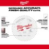 Milwaukee 6 1/2inch 48T Fine Finish Track Saw Blade, small image number 5