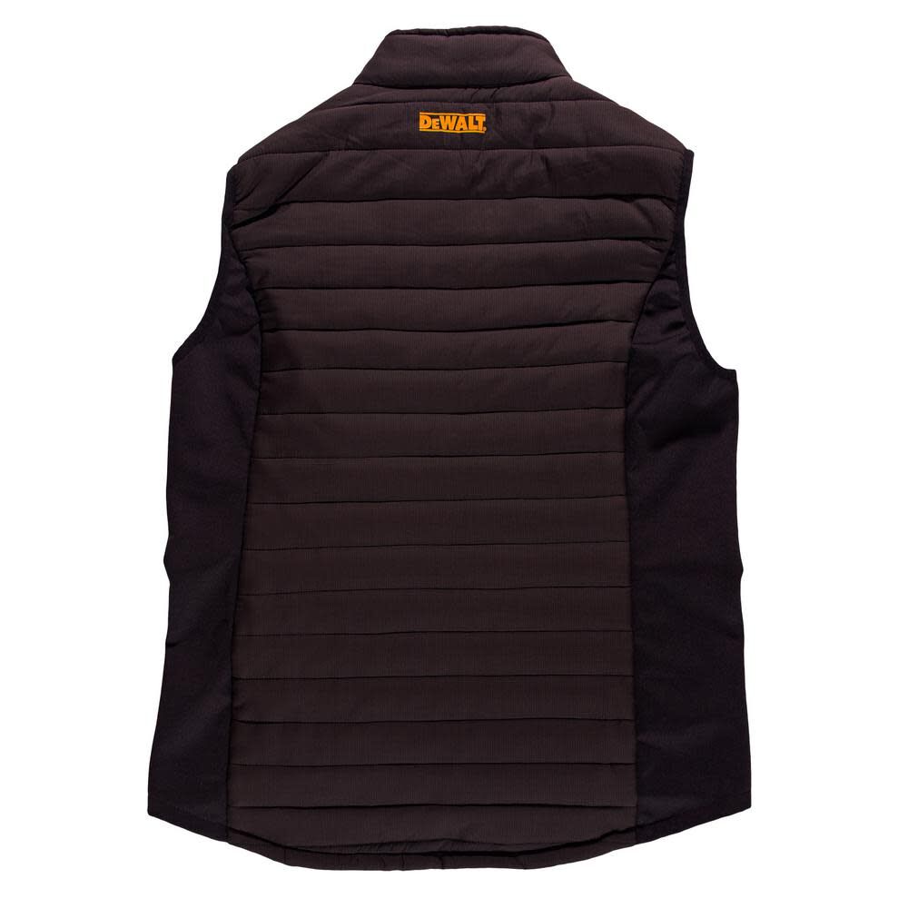 DEWALT Hybrid Fleece Vest Nylon/Polyester Black Medium, large image number 2