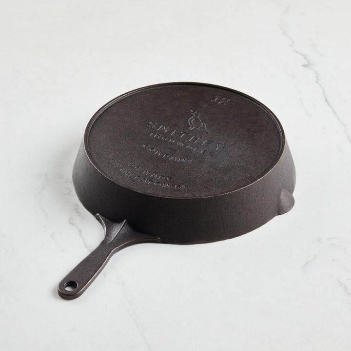 Smithey Ironware No. 12 Traditional Cast Iron Skillet, large image number 4