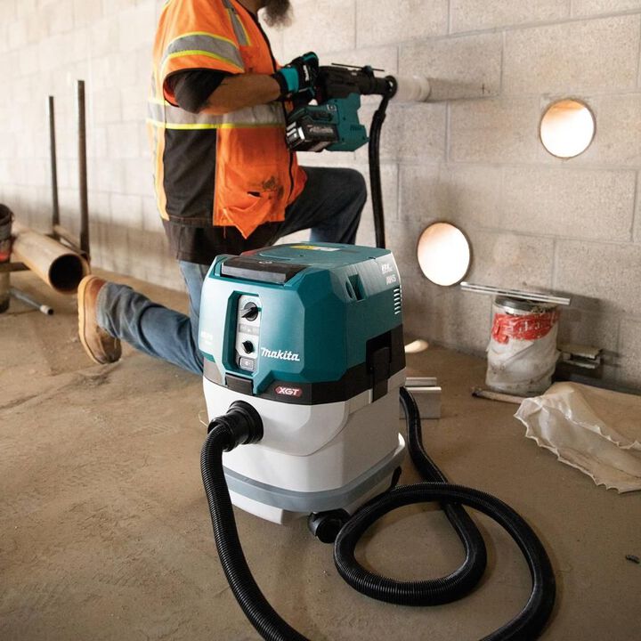 Makita 40V max XGT 4 Gallon HEPA Dry Dust Extractor Kit, large image number 9