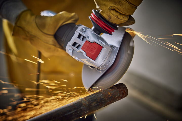 Bosch 6 Inch X-Lock Angle Grinder with No Lock-On Paddle Switch & Brake, large image number 5