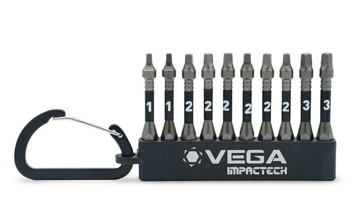 Vega Impactech Square Carabiner Set 10 Pieces