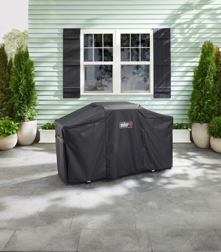 Weber Premium Griddle Cover for Traveler 17 and 22 Inch Griddles with Stand, large image number 1