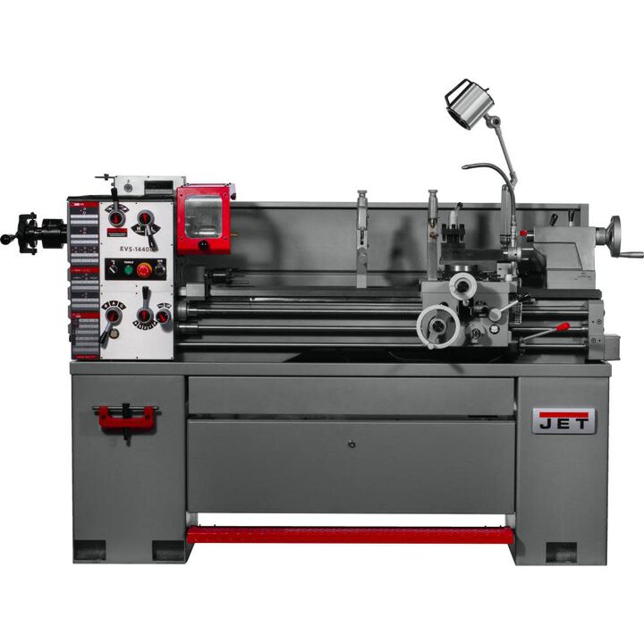 JET 14 x 40 Lathe with Newall DP700 DRO & Collet Closer