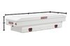 Weather Guard Saddle Truck Tool Box Steel Compact White, small image number 5