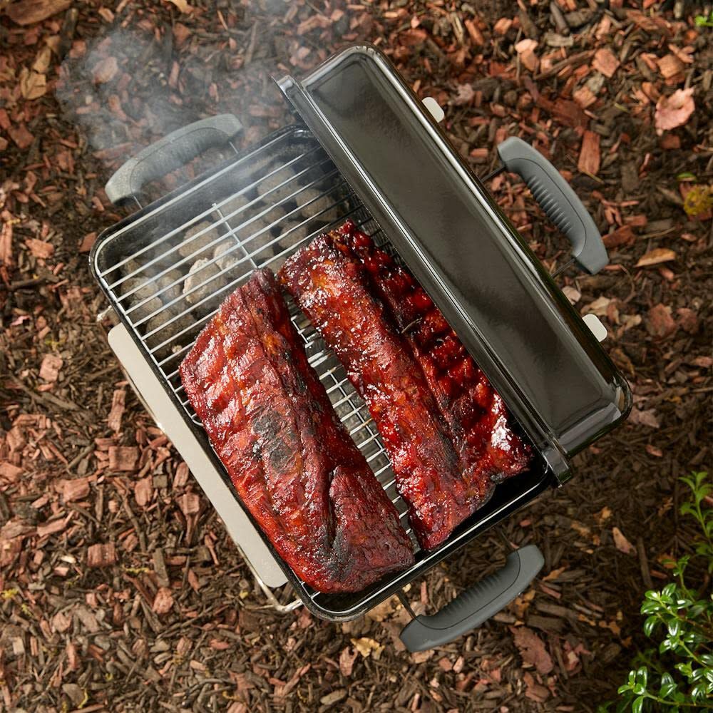 Weber Go-Anywhere 21 Inch Lightweight Charcoal Grill, Black, large image number 7