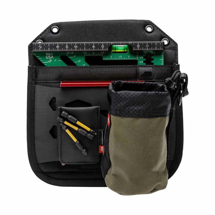 Diamondback Toolbelts Speed Square X Black DX9 Tech 100% Nylon Pocket, large image number 4